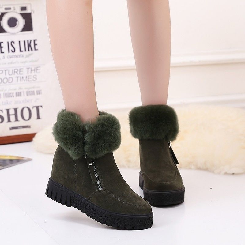 Bottes de Neige Courtes Talon Intégré
