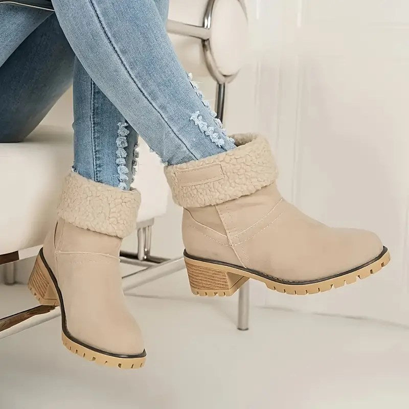 Bottines Féminines d'Hiver en Suède