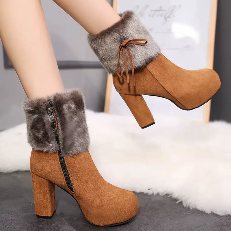 Bottes Martin Cachemire