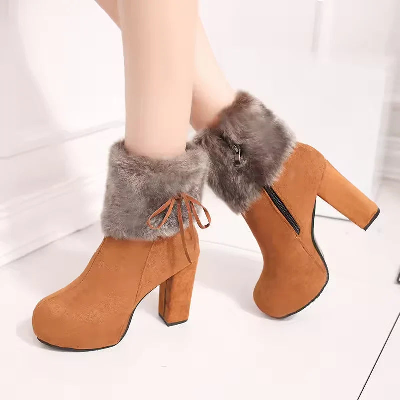 Bottes Martin Cachemire