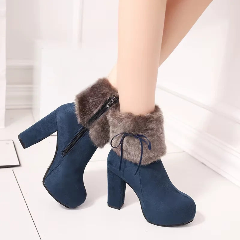 Bottes Martin Cachemire