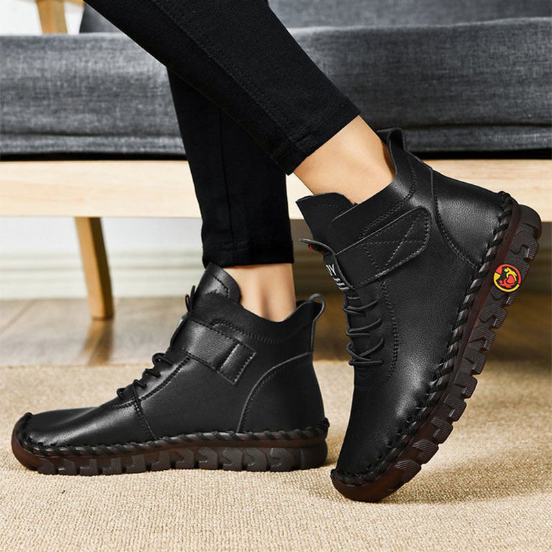 Bottes Chaudes et Imperméables à Lacets
