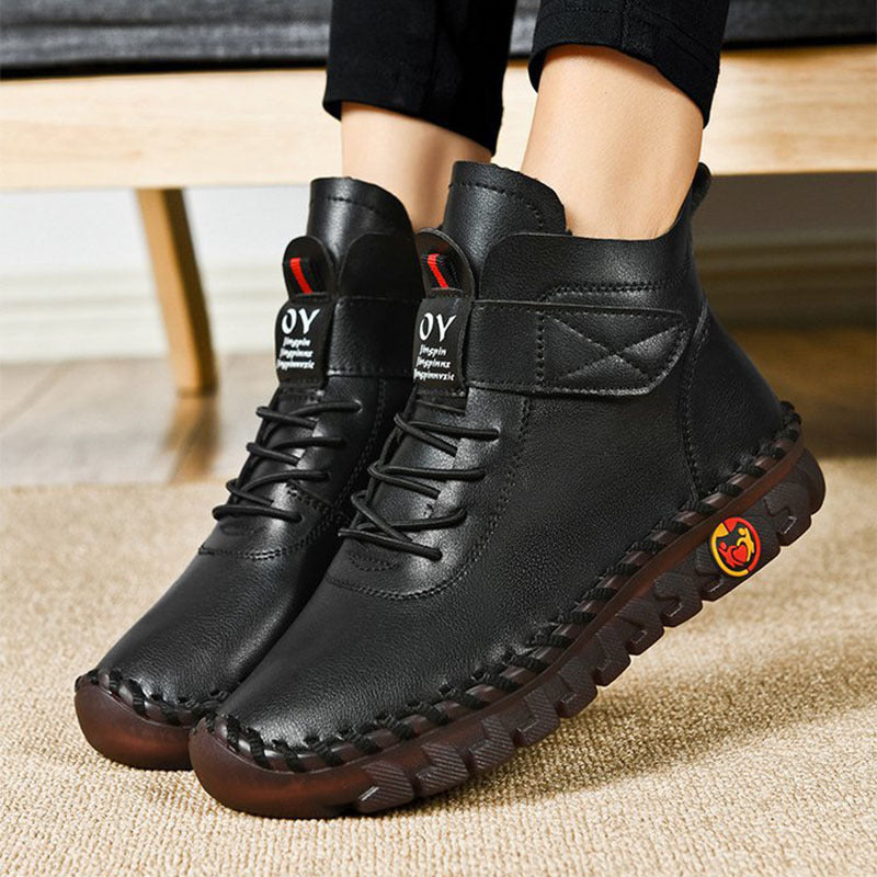Bottes Chaudes et Imperméables à Lacets