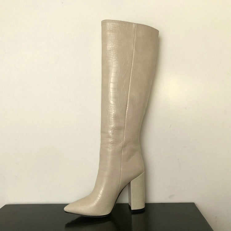 Grandes Bottes Épaisses