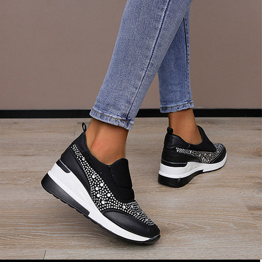 Baskets Brillantes Confortables
