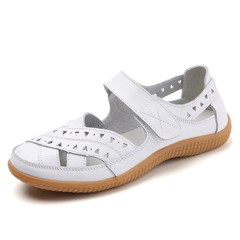 Sandales en Cuir Confort