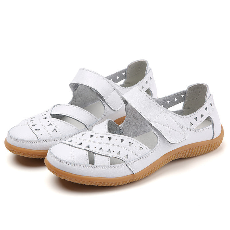 Sandales en Cuir Confort