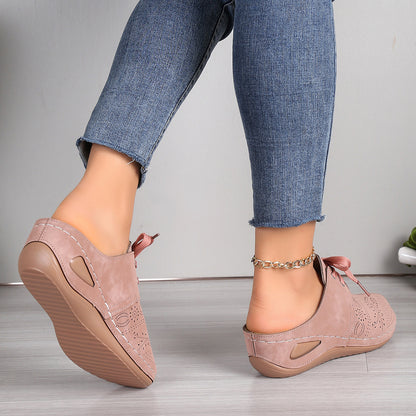 Mules Baskets à Lacets