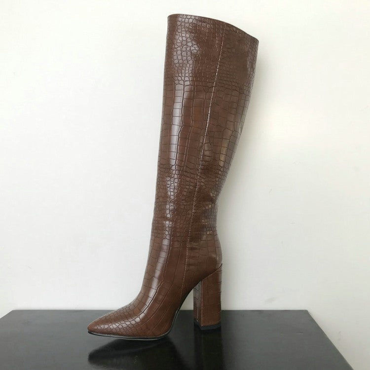 Grandes Bottes Épaisses