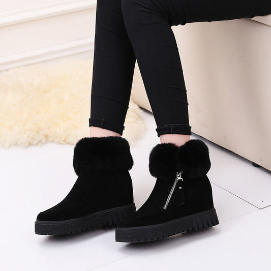 Bottes de Neige Courtes Talon Intégré