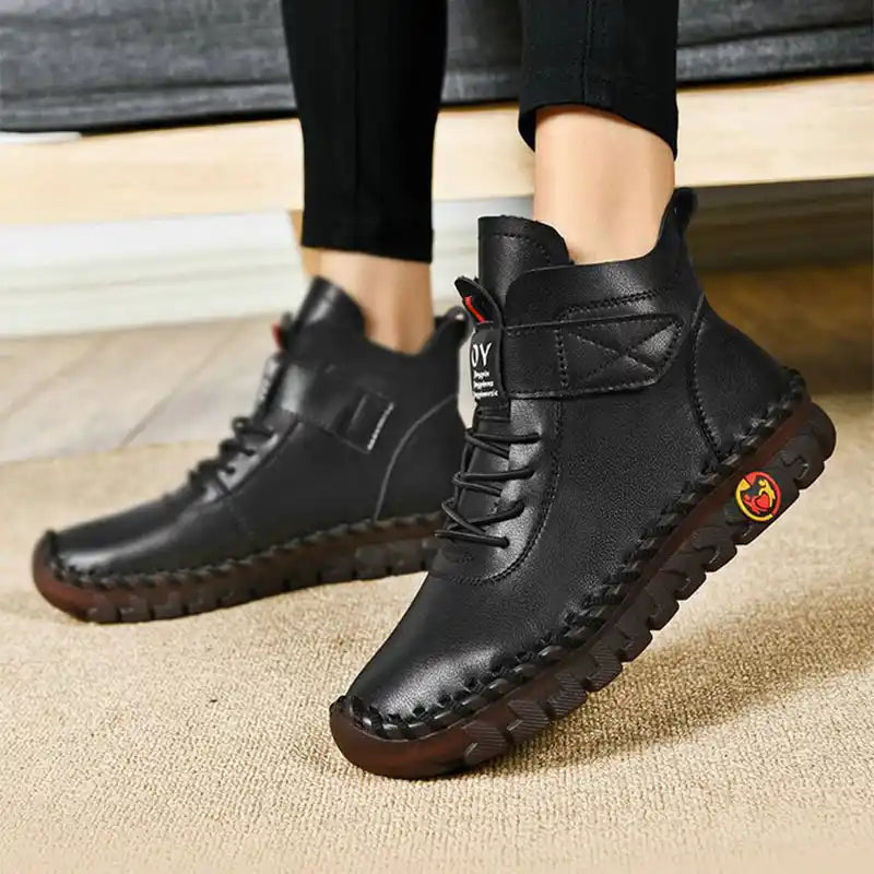 Bottes Chaudes et Imperméables à Lacets