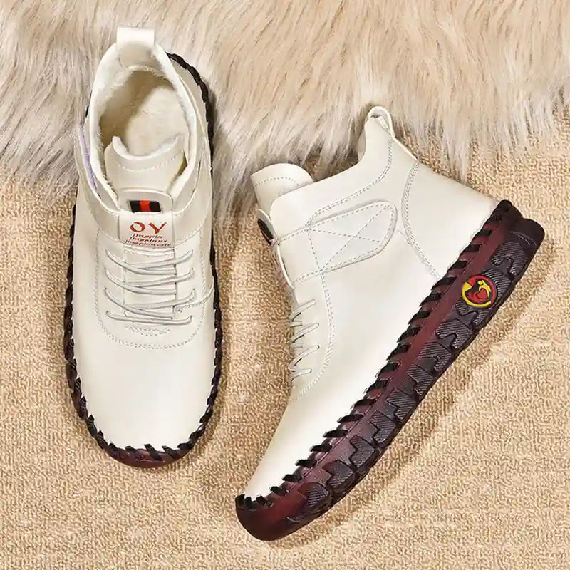 Bottes Chaudes et Imperméables à Lacets