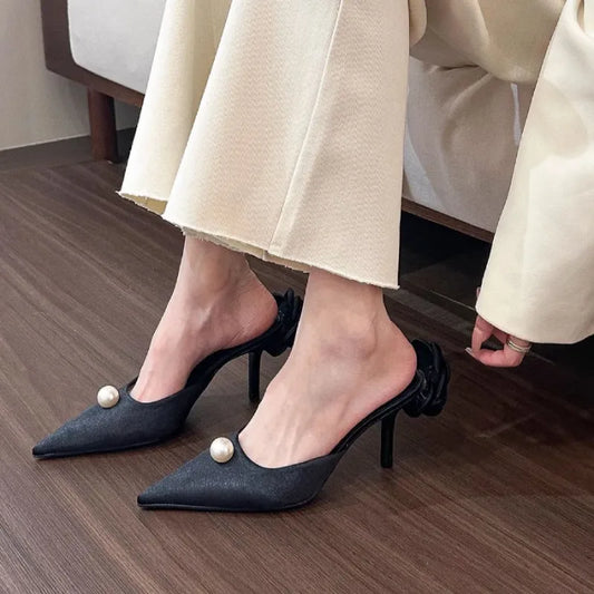 Mules Élégance à Talons Hauts