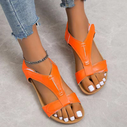 Sandales à Boucle Velcro Femme