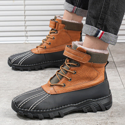 Bottes de Neige Chaudes à Lacets