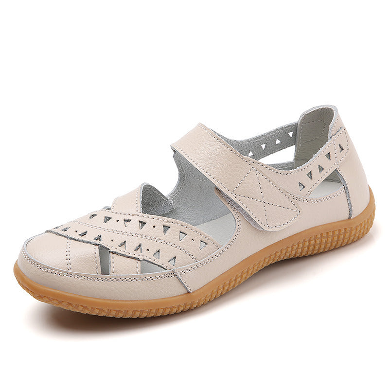 Sandales en Cuir Confort
