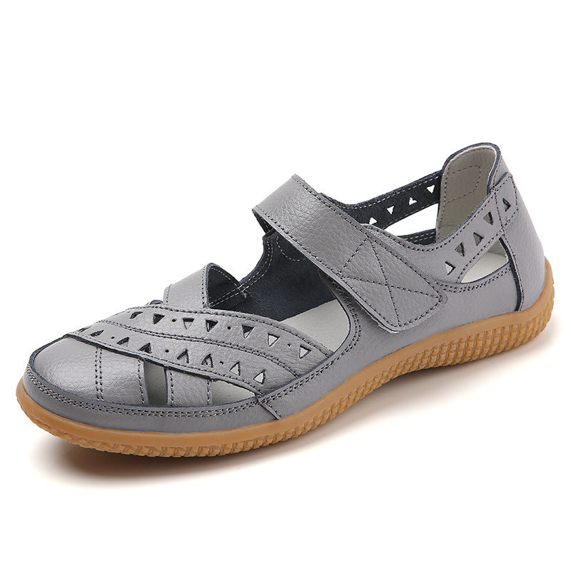 Sandales en Cuir Confort