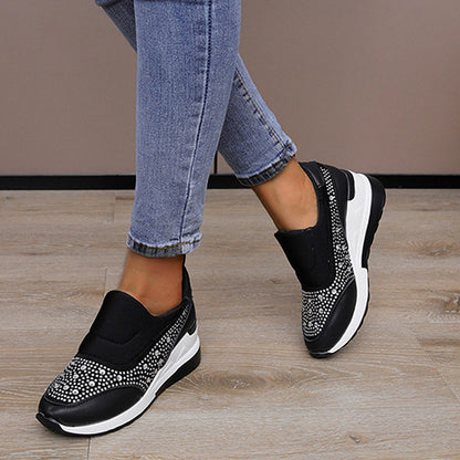 Baskets Brillantes Confortables