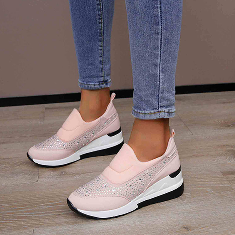 Baskets Brillantes Confortables confort